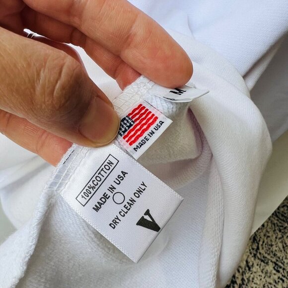 VLONE Friends Hoodie, white/blue/purple, Size M - Picture 8 of 9